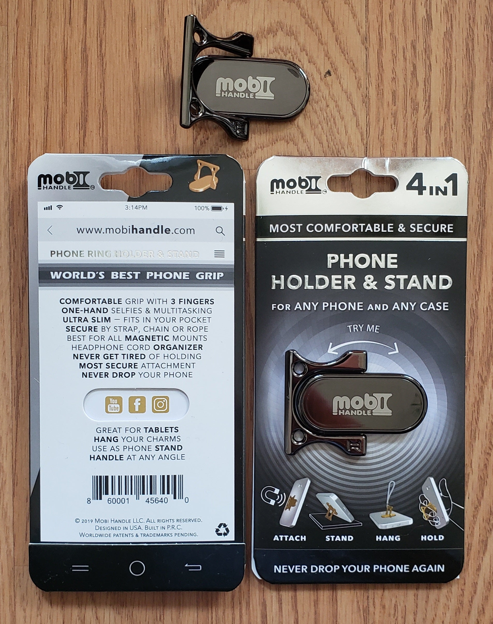 Mobi Handle   phone grip